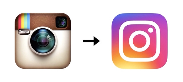 Instagram : Evolution du logo