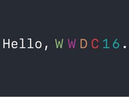 Apple : Keynote WWDC 2016