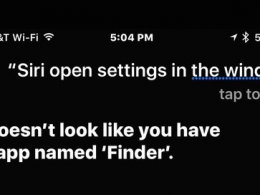 Apple : Siri - Finder de macOS