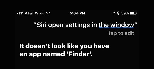 Apple : Siri - Finder de macOS
