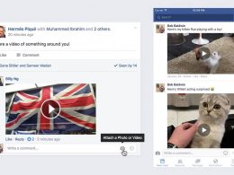 Facebook : Commentaire vidéo