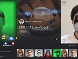 Facebook Live : Filtres MSQRD