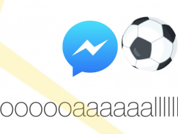 Facebook Messenger : Jeu de foot