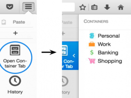 Firefox : Onglets containers