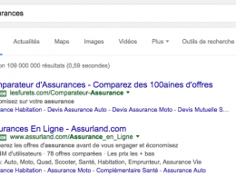 Google AdWords : Etiquettes vertes