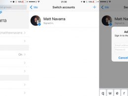 Facebook Messenger : Multicompte sur iOS