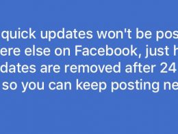 Facebook : Quick Updates