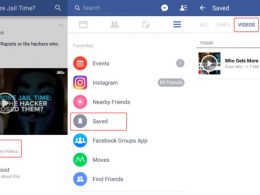 Facebook video offline