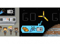 Google : Doodle Sonde Juno - Jupiter