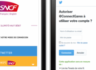 SNCF : Accès au Wifi via l'authentification Twitter