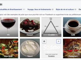 Tri Centres d'intérêt Facebook