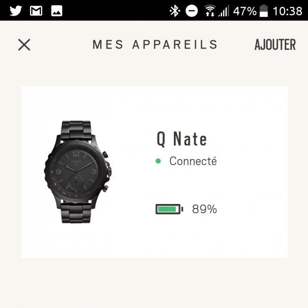 fossil q nate autonomie