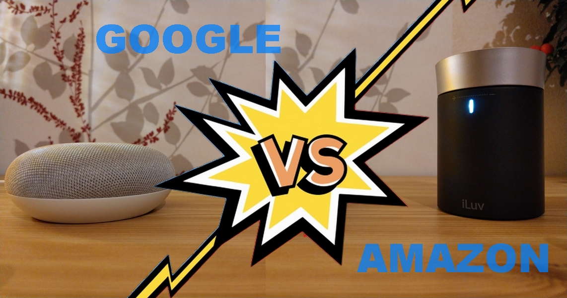 Les enceintes intelligentes de Google et Amazon arrivent dans votre salon !