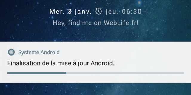 Android One : Android 8 Oreo - MAJ OTA