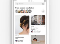 Pinterest : Following tab