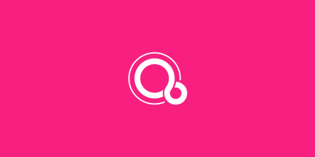 Logo Fuchsia OS