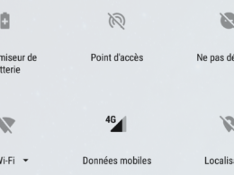 Android 8.1 Oreo : Réglages rapides