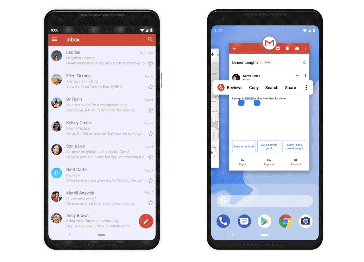   Android 9 Pie: Navigation and Text Selection 