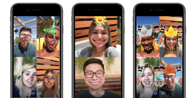 Facebook Messenger : Des jeux de groupe en réalité augmentée