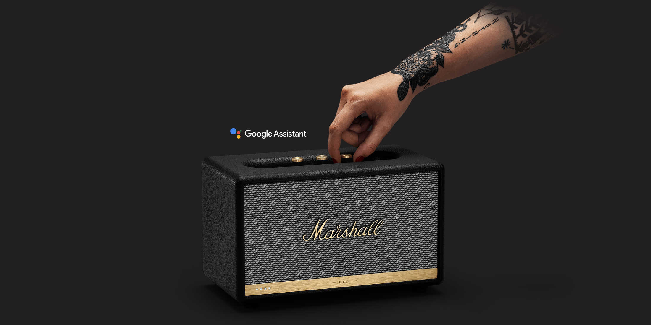 Marshall Des enceintes connectées avec Google Assistant WebLife