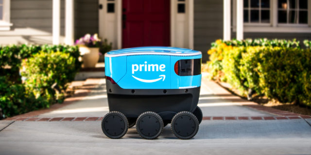 Amazon Scout : Le robot de livraison autonome en vidéo