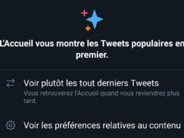 Timeline Twitter : Derniers tweets VS tweets populaires