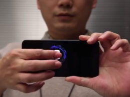 Xiaomi : Lecteur d'empreinte sur tout l'écran