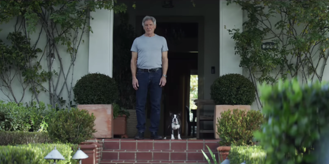 Amazon Alexa : Harrison Ford & chien