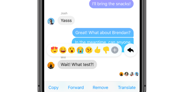 Facebook Messenger : Répondre à un message en le citant