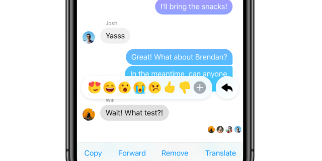 Facebook Messenger : Réponse avec citation