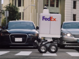 FedEx : Robot de livraison