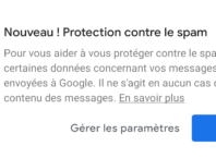 Google Messages : Protection contre le spam sur Android