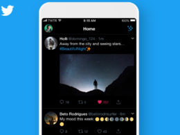 Twitter Lights out : Dark mode noir