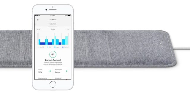 Withings Sleep : Le capteur détecte l’apnée du sommeil