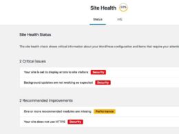 WordPress Health Check