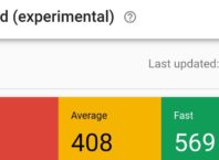 Google Search Console : Rapport webperf