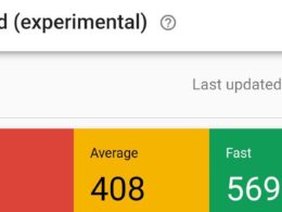 Google Search Console : Rapport webperf