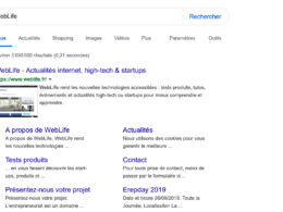 Google : Bouton Rechercher