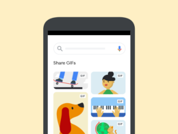 Google Images : Partage de GIF animé