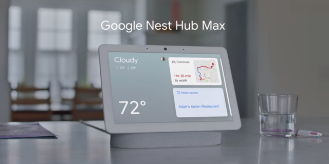 Google Nest Hub Max sera commercialisé le 9 septembre