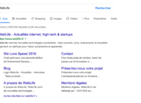 Google : Bouton Rechercher V2