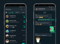 WhatsApp : Dark mode