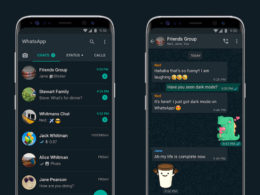 WhatsApp : Dark mode